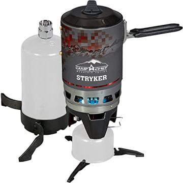 Camp Chef Mountain Series Stryker 200 - Multi-Fuel Camping Stove for Camping Gear & Outdoor Cooking ...