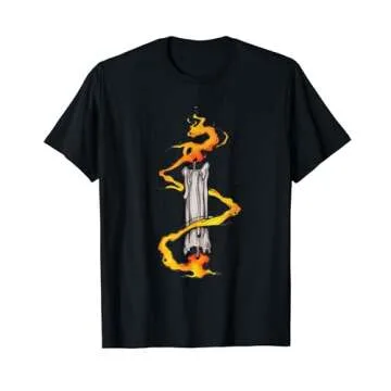 Burning the Candle at Both Ends Color T-Shirt