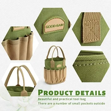 13-Piece Succulent Gardening Tool Set with Tote