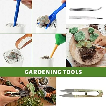 13-Piece Succulent Gardening Tool Set with Tote