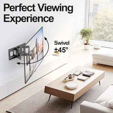 Full Motion TV Wall Mount for 42-86 inch TVs from USX MOUNT