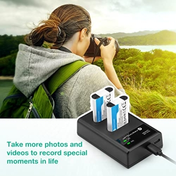 FirstPower NP-BX1 Battery Pack & Dual Charger for Sony Cameras