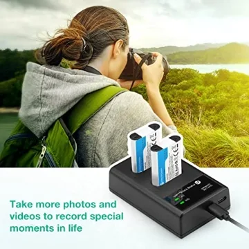 FirstPower NP-BX1 Battery Pack & Dual Charger for Sony Cameras