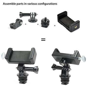 Livestream Gear Locking Ball Head - Versatile Phone & Tablet Mounts