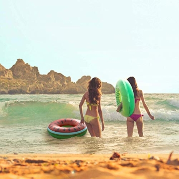 FindUWill Pool Floats Set of 6 Fun Fruit Designs