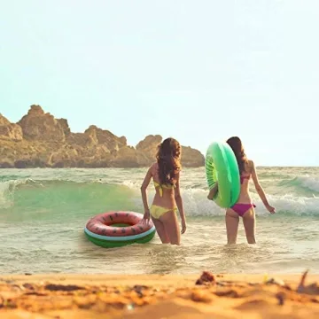 FindUWill Pool Floats Set of 6 Fun Fruit Designs