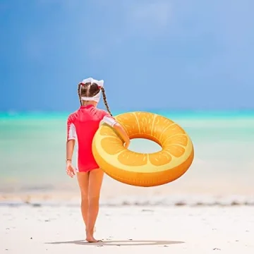 FindUWill Pool Floats Set of 6 Fun Fruit Designs