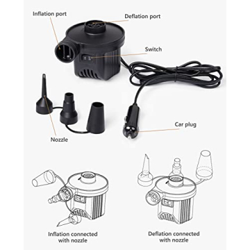 HIRALIY Car Air Mattress for Comfortable Travel Sleeping