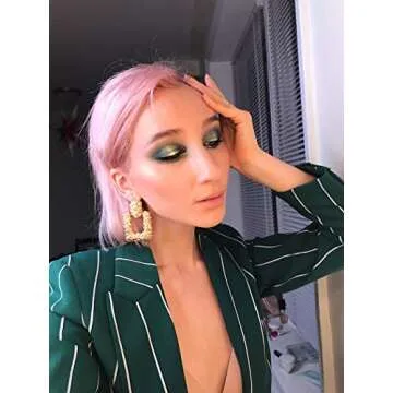 ATIMIGO Statement Drop Earrings for Women - Stylish & Versatile