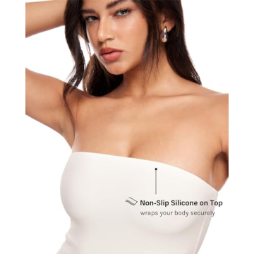 Stylish INLYRIC Strapless Bodysuit for Every Occasion