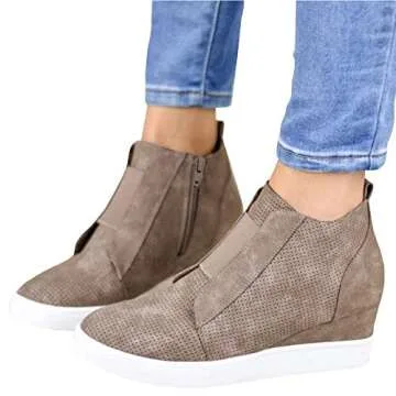 Softome Wedge Heel Sneakers for Women: Chic & Comfortable