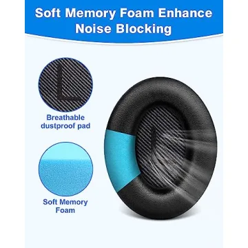 Bose QC Series Replacement Ear Pads in Black