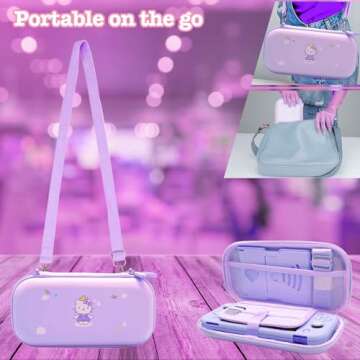 GUTIAL Accessories Bundle for Nintendo Switch Lite - Kawaii Kit