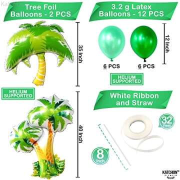 KatchOn 51 Inch Dinosaur Balloons - Dino Party Decorations