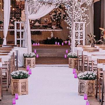 LANKER Flameless Candles, Battery Operated LED Pillar Candles, D1.5 x H3 inch, Romantic Steady Pink Long Flame-Effect Light, Set of 12 (Pink)