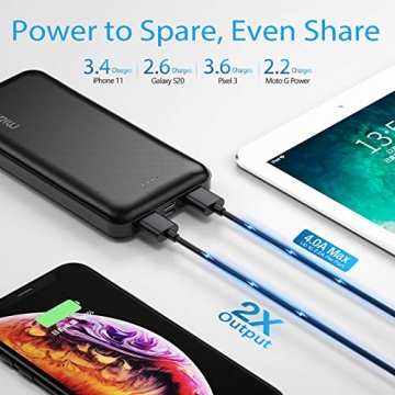 Miady Portable Charger 2-Pack Fast Charging 15000mAh All Devices
