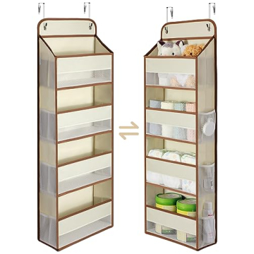 Yecaye Over the Door Storage Organizer for Baby Essentials