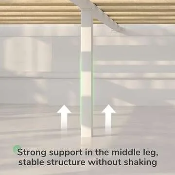 Novilla Durable Full Size Metal Bed Frame Easy Assembly