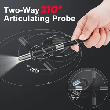 Jeseral HD Borescope Camera for Detailed Inspections