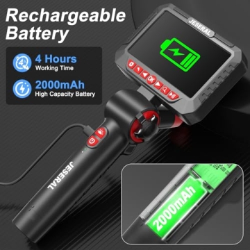Jeseral HD Borescope Camera for Detailed Inspections