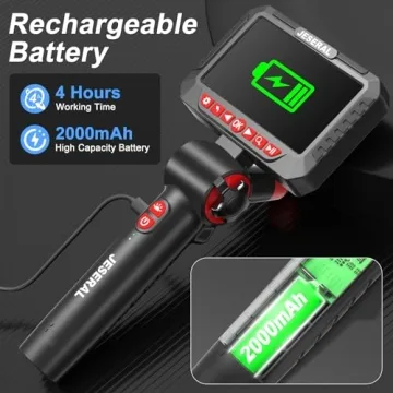 Jeseral HD Borescope Camera for Detailed Inspections