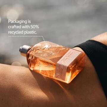 L'Occitane Comforting & Nourishing Cherry Blossom Shower Gel 8.4 fl. Oz: Fruity and Floral Aroma, Infused With Cherry Blossom Extract, Cleansing