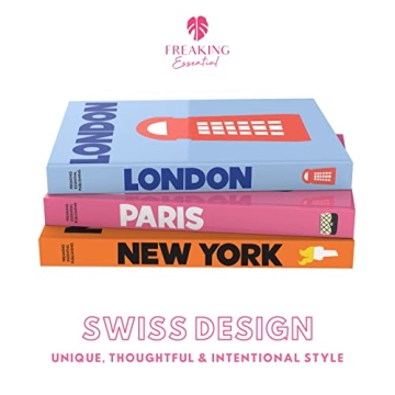 FREAKING ESSENTIAL Decorative Books Set for Home Decor