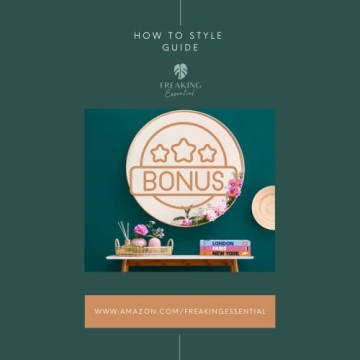 FREAKING ESSENTIAL Decorative Books Set for Home Decor