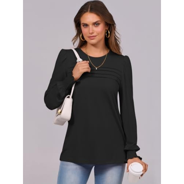 Trendy ANRABESS Long Sleeve Shirts for Women