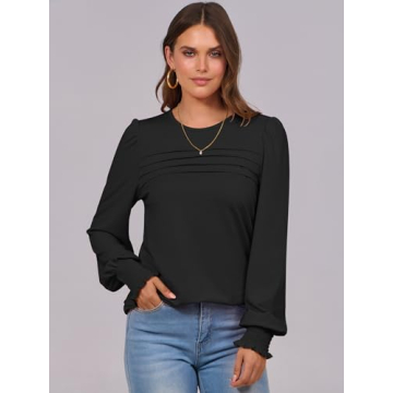Trendy ANRABESS Long Sleeve Shirts for Women