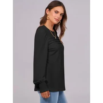 Trendy ANRABESS Long Sleeve Shirts for Women