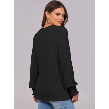 Trendy ANRABESS Long Sleeve Shirts for Women