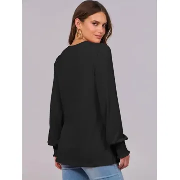 Trendy ANRABESS Long Sleeve Shirts for Women
