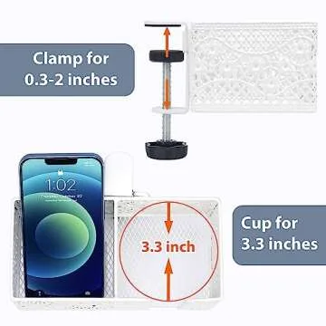 Aurynns Multifunctional Desk Organizer for Home and Office