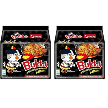 Samyang Buldak Spicy Ramen - Hot Chicken Flavor, 10 Pack