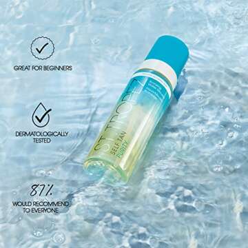 Flawless Tan with ST TROPEZ Self Tan Purity Bronzing Water Mousse