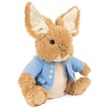 GUND Peter Rabbit Peek-a-Ears Animated Plush Toy