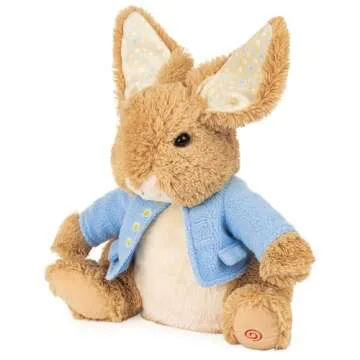 GUND Peter Rabbit Peek-a-Ears Animated Plush Toy
