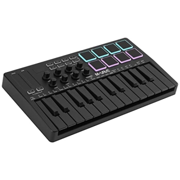 M-VAVE 25 Key USB MIDI Keyboard Controller: Compact Creativity Empowered