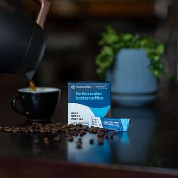 Third Wave Water - Dark Roast Profile - As Seen On Shark Tank- 12-Pack Gallons - For Bold Smooth Coffee