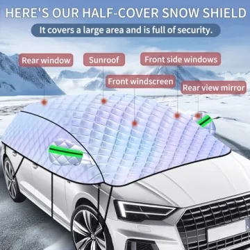 142-Inch Winter Car Cover - Protection Against Elements