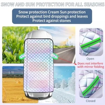 142-Inch Winter Car Cover - Protection Against Elements