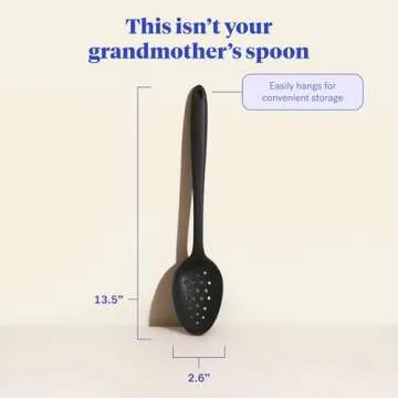 GIR 13.5" Slotted Spoon - Non-Toxic, Heat Resistant, Dishwasher Safe