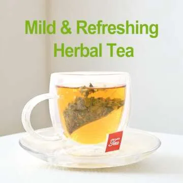 FullChea - Senna Tea, 50 Teabags, 1.5g/bag - Naturally Senna Leaf Tea for Constipation - Non-GMO - Caffeine-free - Support Digestion & Boost Immune System