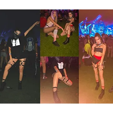 Trendy Women's Fishnet Ankle Socks - 5 Pairs in Stylish Colors