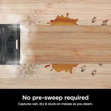 Shark SD201 Steam Pickup Mop for Easy Hard Floor Cleaning