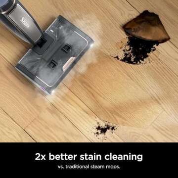 Shark SD201 Steam Pickup Mop for Easy Hard Floor Cleaning