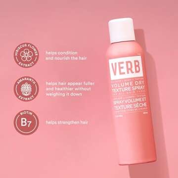 VERB Volume Dry Texture Spray for Lightweight Volume