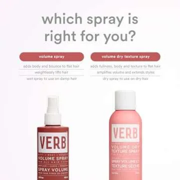 VERB Volume Dry Texture Spray for Lightweight Volume