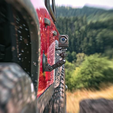 SUREWO Suction Cup Mount for GoPro & Smartphones - Durable, Adjustable